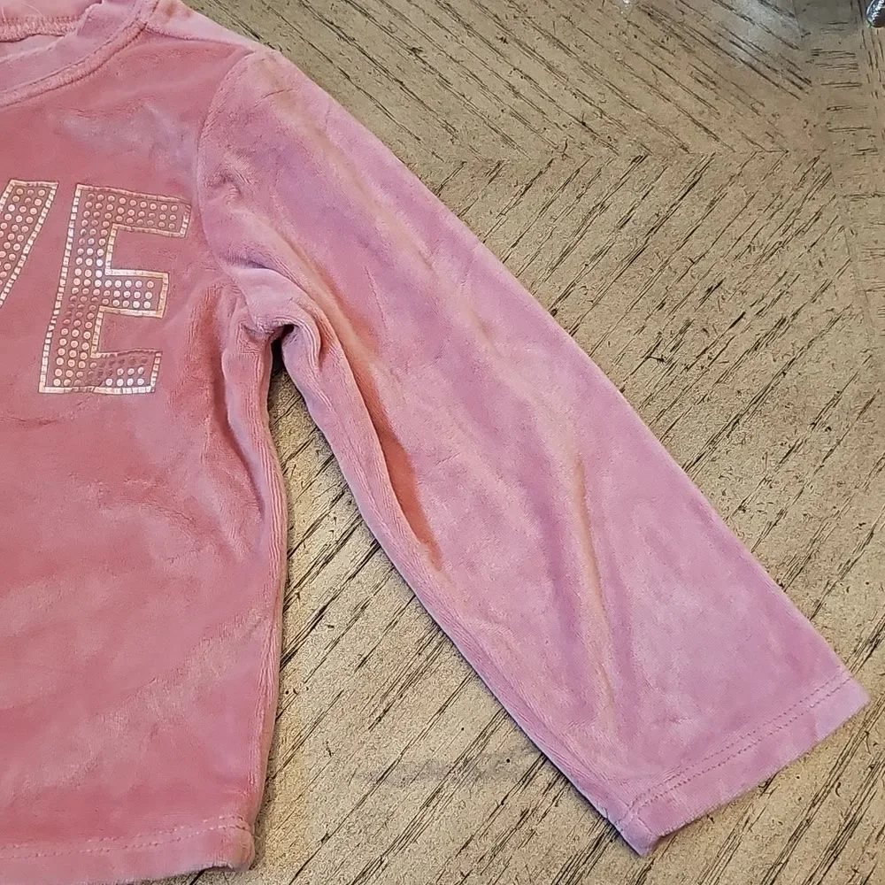 The Children's Place Pink Love Pajama Set 3T
